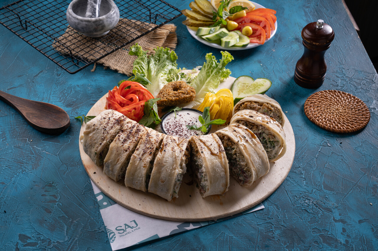 وجبة فلافل عربي صاج